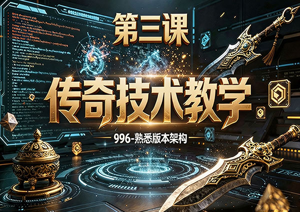 996传奇入门-第三课